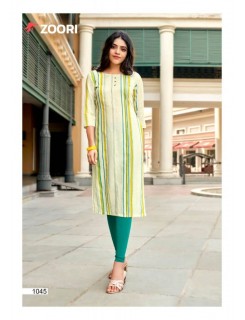 Zoori Akshara Vol 6 Casual Wear Kurti Wholesale Catalog