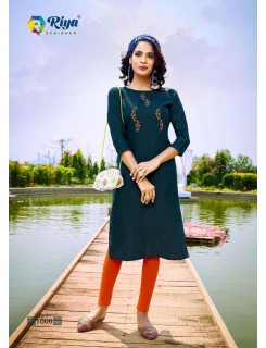 Riya Designer Angel Casual Wear Kurti Wholesale Catalog Riya Designer Angel Casual Wear Kurti Wholesale Catalog