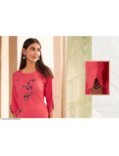 Kivi Leemboodi Cotton Embroidered Wholesaler Kurti Catalog