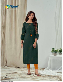 Riya Designer Aylin Wholesaler Embroidered Kurti Catalog Riya Designer Aylin Wholesaler Embroidered Kurti Catalog