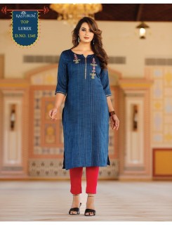 Kasturam Vol 14 Lurex Embroidered Kurti Wholesale Catalog Kasturam Vol 14 Lurex Embroidered Kurti Wholesale Catalog