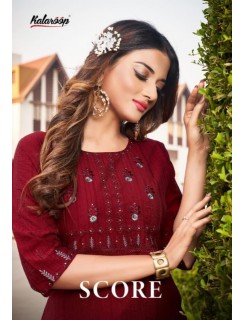 Kalaroop Score Rayon Kurti Catalog At Wholesale Rate Kalaroop Score Rayon Kurti Catalog At Wholesale Rate