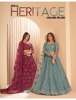Alizeh Heritage Net Silk Lehenga Choli Catalog At Wholesale Rate Alizeh Heritage Net Silk Lehenga Choli Catalog At Wholesale Rate