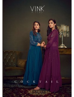 Vink Cocktail Georgette Top With Jacket And Skirt Catalog At Wholesale Rate Vink Cocktail Georgette Top With Jacket And Skirt Catalog At Wholesale Rate