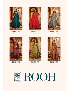 Kiana Rooh Muslin Gown With Dupatta Catalog At Wholesale Rate