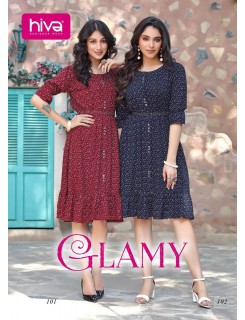 Hiva Glamy Rayon Kurti Catalog At Wholesale Rate Hiva Glamy Rayon Kurti Catalog At Wholesale Rate
