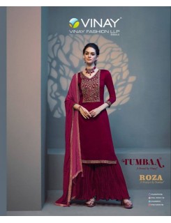 Vinay Tumbaa Roza Silk Georgette Readymade Dress Catalog At Wholesale Rate Vinay Tumbaa Roza Silk Georgette Readymade Dress Catalog At Wholesale Rate