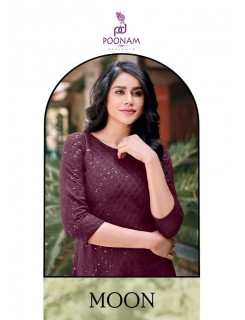 Poonam Designer Moon Rayon Kurti Catalog At Wholesale Rate Poonam Designer Moon Rayon Kurti Catalog At Wholesale Rate
