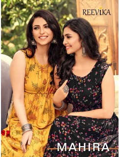 Reevika Mahira Rayon Gown Catalog At Wholesale Rate