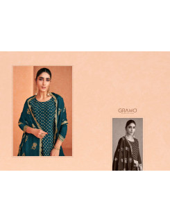 Gramo Color Special Vol 3 Georgette Dress Material Catalog At Wholesale Rate