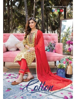 Kiana Cotton Vibe Cotton Readymade Dress Catalog At Wholesale Rate