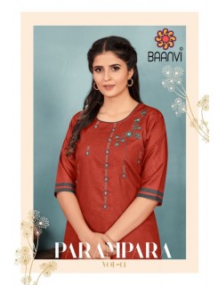 Baanvi Parampara Vol 1 Cotton Kurti With Pant Catalog At Wholesale Rate Baanvi Parampara Vol 1 Cotton Kurti With Pant Catalog At Wholesale Rate