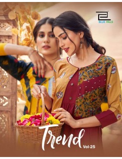 Blue Hills Trend Vol 25 Rayon Kurti Catalog At Wholesale Rate Blue Hills Trend Vol 25 Rayon Kurti Catalog At Wholesale Rate