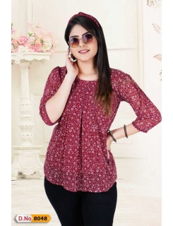 FF Ladies Georgette Tops Catalog At Wholesale Rate FF Ladies Georgette Tops Catalog At Wholesale Rate