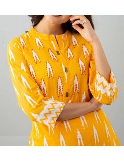 Ladies Ikkat Print Kurti With Bottom Catalog At Wholesale Rate Ladies Ikkat Print Kurti With Bottom Catalog At Wholesale Rate