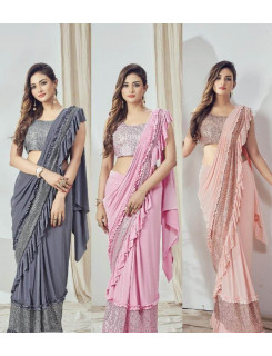 Imported Lycra Designer Sarees Catalog At Wholesale Rate Imported Lycra Designer Sarees Catalog At Wholesale Rate
