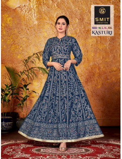 Smit Kasturi Rayon Gown Catalog At Wholesale Rate Smit Kasturi Rayon Gown Catalog At Wholesale Rate