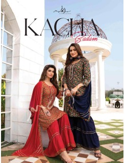Mayur Kacha Badam Rayon Printed Salwar Kameez Catalog At Wholesale Rate