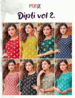Rung Dipti Vol 2 Rayon Printed Kurti Catalog At Wholesale Rate Rung Dipti Vol 2 Rayon Printed Kurti Catalog At Wholesale Rate