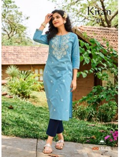 100Miles Kiran Cotton Lucknowi Work Kurti Catalog At Wholesale Rate 100Miles Kiran Cotton Lucknowi Work Kurti Catalog At Wholesale Rate