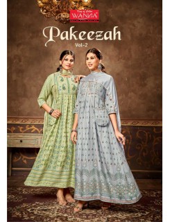 Wanna Pakeezah Vol 2 Gowns Catalog At Wholesale Rate Wanna Pakeezah Vol 2 Gowns Catalog At Wholesale Rate