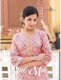 Mayur Sue Mue Kurti With Bottom Catalog At Wholesale Rate