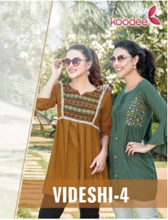 Koodee Videshi Vol 4 Ladies Tops Catalog At Wholesale Rate