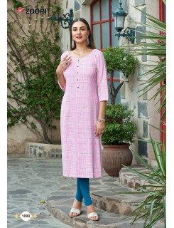 Zoori Akshara Vol 16 Rayon Kurti Catalog At Wholesale Rate