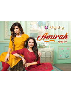 Majisha Nx Amirah Vol 1 Straight Cut Kurti Catalog At Wholesale Rate Majisha Nx Amirah Vol 1 Straight Cut Kurti Catalog At Wholesale Rate