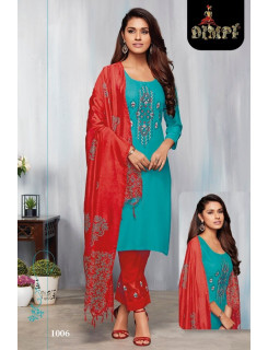 Dimpi Nazakat Readymade Dress Catalog At Wholesale Rate