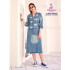 Poonam Designer Cotton Denim Kurti Catalog At Wholesale Rate
