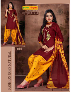 Green Tomato Miraya Embroidery Salwar Kameez Catalog At Wholesale Rate