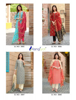 Rangjyot Rangmaya vol 3 Readymade Dress Wholesale Catalog