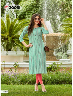 Zoori Akshara Vol 17 Casual Wear Kurti Catalog at Wholesale Rate