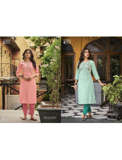 Global Local Splendid Casual Wear Kurti Catalog at Wholesale Rate