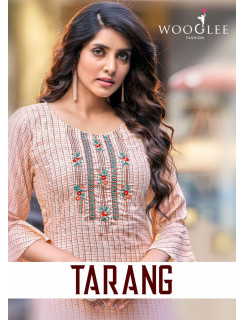 Wooglee Tarang Casual Wear Kurti Catalog at Wholesale Rate