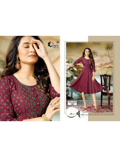 Kinti Meenakshi Anarkali Kurti Catalog at Wholesale Rate Kinti Meenakshi Anarkali Kurti Catalog at Wholesale Rate