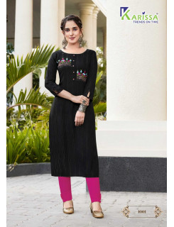 Karissa Rim Zim Embroidery Kurti Catalog at Wholesale Rate Karissa Rim Zim Embroidery Kurti Catalog at Wholesale Rate
