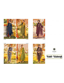 Kalki Haldi Mahendi Vol 4 Churidar Salwar Suits Catalog at Wholesale Rate