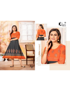 Kinti Tulip A Line Kurti Catalog at Wholesale Rate Kinti Tulip A Line Kurti Catalog at Wholesale Rate