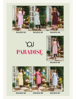 Wanna Paradise Vol 4 Kurtis with bottom Catalog at Wholesale Rate Wanna Paradise Vol 4 Kurtis with bottom Catalog at Wholesale Rate