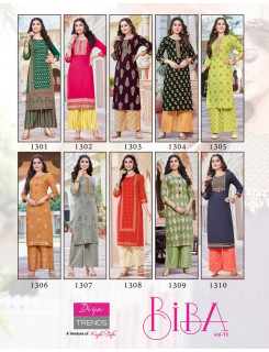 Diya Trends Bibas vol 13 Kurti Plazzo Set Catalog at Wholesale Rate Diya Trends Bibas vol 13 Kurti Plazzo Set Catalog at Wholesale Rate