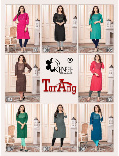 Kinti Tarang Casual Wear Kurti Catalog at Wholesale Rate