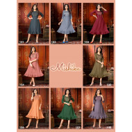 Kinti Mishika A Line Kurti Catalog at Wholesale Rate Kinti Mishika A Line Kurti Catalog at Wholesale Rate