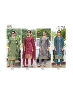 Global Local Rima Churidar Salwar Suits Catalog at Wholesale Rate Global Local Rima Churidar Salwar Suits Catalog at Wholesale Rate