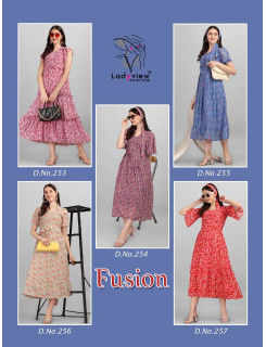 Ladyview Fusion Georgette Kurti Catalog at Wholesale Rate Ladyview Fusion Georgette Kurti Catalog at Wholesale Rate
