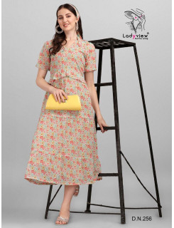 Ladyview Fusion Georgette Kurti Catalog at Wholesale Rate Ladyview Fusion Georgette Kurti Catalog at Wholesale Rate