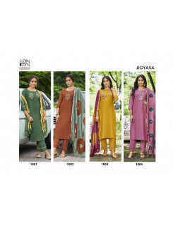 Global Local Jigyasa Embroidery Salwar Kameez Catalog at Wholesale Rate Global Local Jigyasa Embroidery Salwar Kameez Catalog at Wholesale Rate
