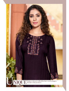 Koodee Embroidery Kurti Catalog at Wholesale Rate