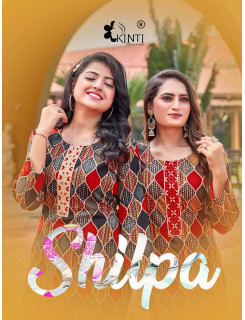 Kinti Shilpa Printed Kurti Catalog at Wholesale Rate